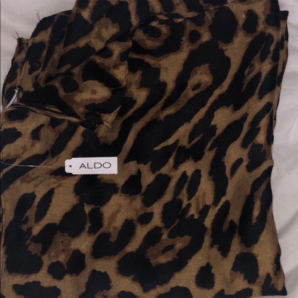 Aldo cheetah print scarf